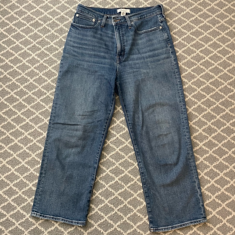 Slim Wide-Leg Jeans